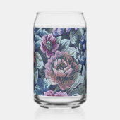 Oma's Blumencockmuster-Bild Dosenglas (Rückseite)