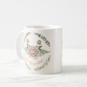 Omas botanischer Garten Kaffeetasse (Vorderseite Links)