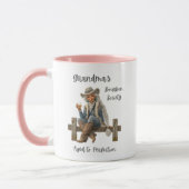Omas Bourbon-Gesellschaft – Im Alter perfektionier Tasse (Links)