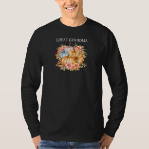 Omas bunte Kürbisse Herbst T-Shirt