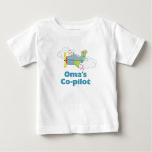 Omas Co-Pilot Baby T-shirt