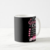 Omas Code Lustige Oma Regeln Damen Kaffeetasse (VorderseiteRechts)