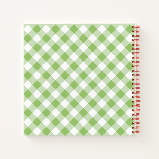 Oma's CookBook (ADD YOU FOTO) Notizblock (Rückseite)