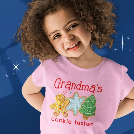 Oma's Cookie Tester Niedliches Weihnachtskeks T-Shirt