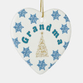 Oma's Custom Foto Ornament (Rechts)