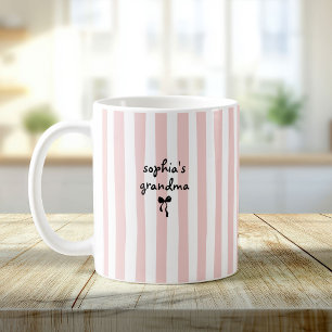 Omas des neuen Babys benutzerdefinierter Name Blus Kaffeetasse