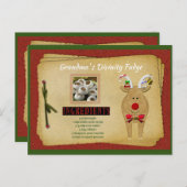 Oma's Divinity Fudge RECIPE CARD Postkarte (Vorne/Hinten)