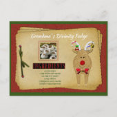 Oma's Divinity Fudge RECIPE CARD Postkarte (Vorderseite)