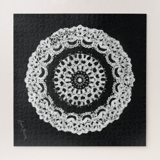 Oma's Doily Puzzle (Horizontal)