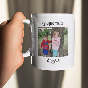 Omas Engel Personalisiert Kaffeetasse