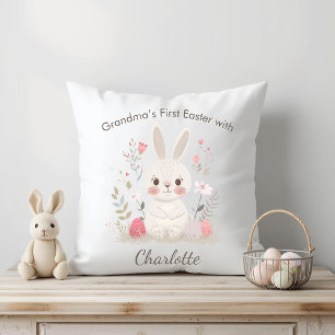 Omas erstes Ostern Personalisiert Kissen