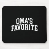 Oma's Favorite Grandkids  Mousepad (Vorne)