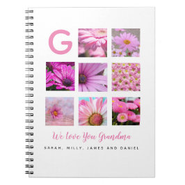 Oma's Garden Journal - ADD Eigene Fotos und Text Notizblock