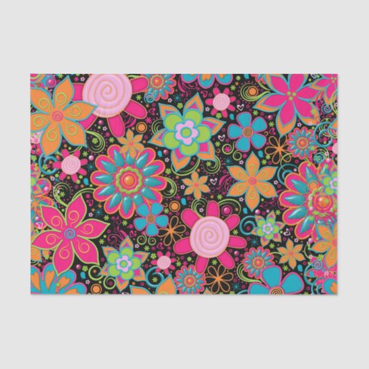 Oma's Garden-TISSUE WRAPPING PAPIER 02 (Vorderseite)