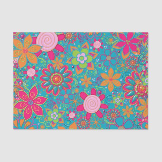 Oma's Garden-TISSUE WRAPPING PAPIER 05 (Vorderseite)