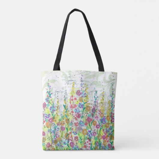 Oma's Garden Tote Bag Tasche (Rückseite)
