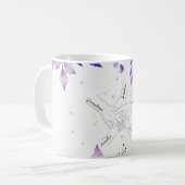 Omas Garten der Liebe Personalisierte Tasse (Vorderseite Links)