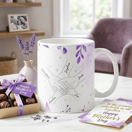 Omas Garten der Liebe Personalisierte Tasse