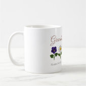 Omas Garten Häkelnachbildung Geburtsblumen-Tasse Kaffeetasse (Links)