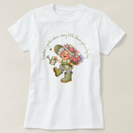 Omas Garten T-Shirt (Design vorne)
