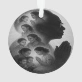 Oma's Generationengebetsrunde Ornament (Rückseite)