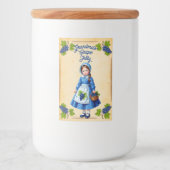 Oma's Grape Jelly Vintag Lebensmitteletikett (Vorderseite)