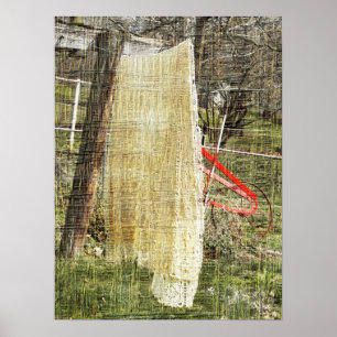 Oma's Handmade Blanket Poster