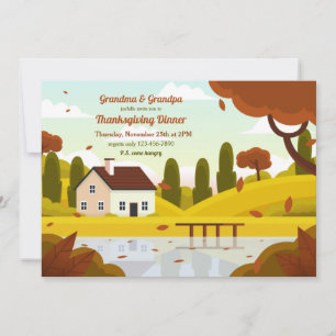 Omas Haus gehen wir  Einladung