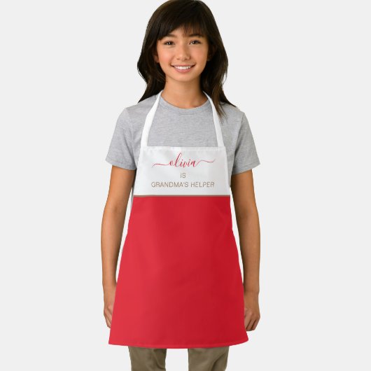 Oma's Helper Kitchen Backen Schürze (Insitu)
