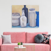 Oma's Jars Leinwanddruck (Insitu (Wohnzimmer))