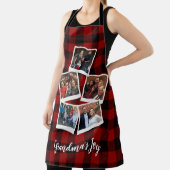 Oma's Joy 5 Foto Collage Buffalo Kariert Schürze (InSitu)