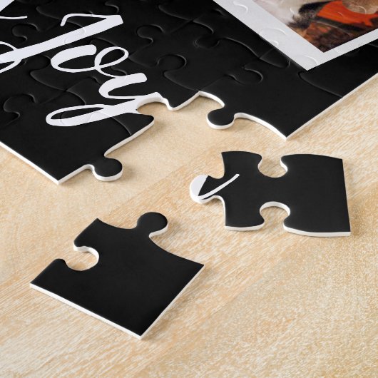 Oma's Joy Foto Frame Collage Modern Trendy Puzzle (Seite)