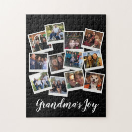 Oma's Joy Foto Frame Collage Modern Trendy Puzzle