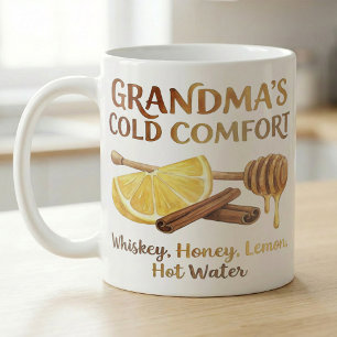 Omas kaltes Trost-Hot-Toddy-Rezept Kaffeetasse