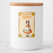 Oma's Kitchen Apricot Delight Vintag Lebensmitteletikett (Vorderseite)