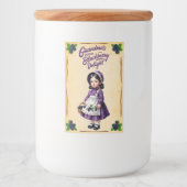 Oma's Kitchen BlackBerry Freude Vintag Lebensmitteletikett (Vorderseite)