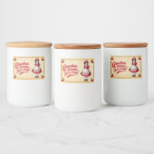 Oma's Kitchen - Cherry Delight - Vintag Lebensmitteletikett (Flaschen)