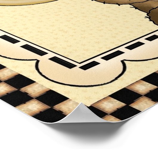 Oma's Kitchen Poster (Ecke)