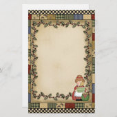 Oma's Kitchen Stationary Cartoon Spaß Briefpapier (Vorne/Hinten)