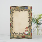 Oma's Kitchen Stationary Cartoon Spaß Briefpapier (Stehend Vorderseite)