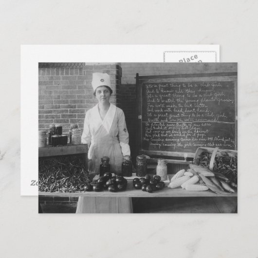 Oma's Kitchen - Vintag Postkarte (Vorne/Hinten)