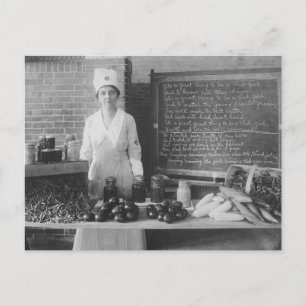 Oma's Kitchen - Vintag Postkarte