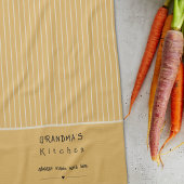 Oma's Kitchen Vintag Stripe anpassbar Geschirrtuch