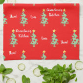 Oma's Kitchen Weihnachtsbaum Küchentuch (Gefaltet)