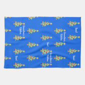 Oma's Kitchen Yum! Weihnachtsbaum Geschirrtuch (Horizontal)