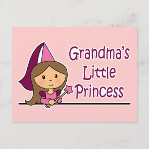 Oma's kleine Prinzessin Postkarte