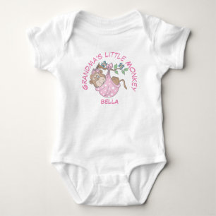 Oma's Kleiner Affe Baby Strampler