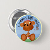 Oma's Kleiner Affen Button (Vorne & Hinten)