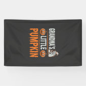 Omas Kleiner Kürbis Halloween Hexen Design Banner (Horizontal)