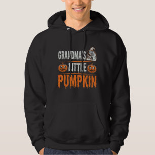 Omas Kleiner Kürbis Halloween Hexen Design Hoodie